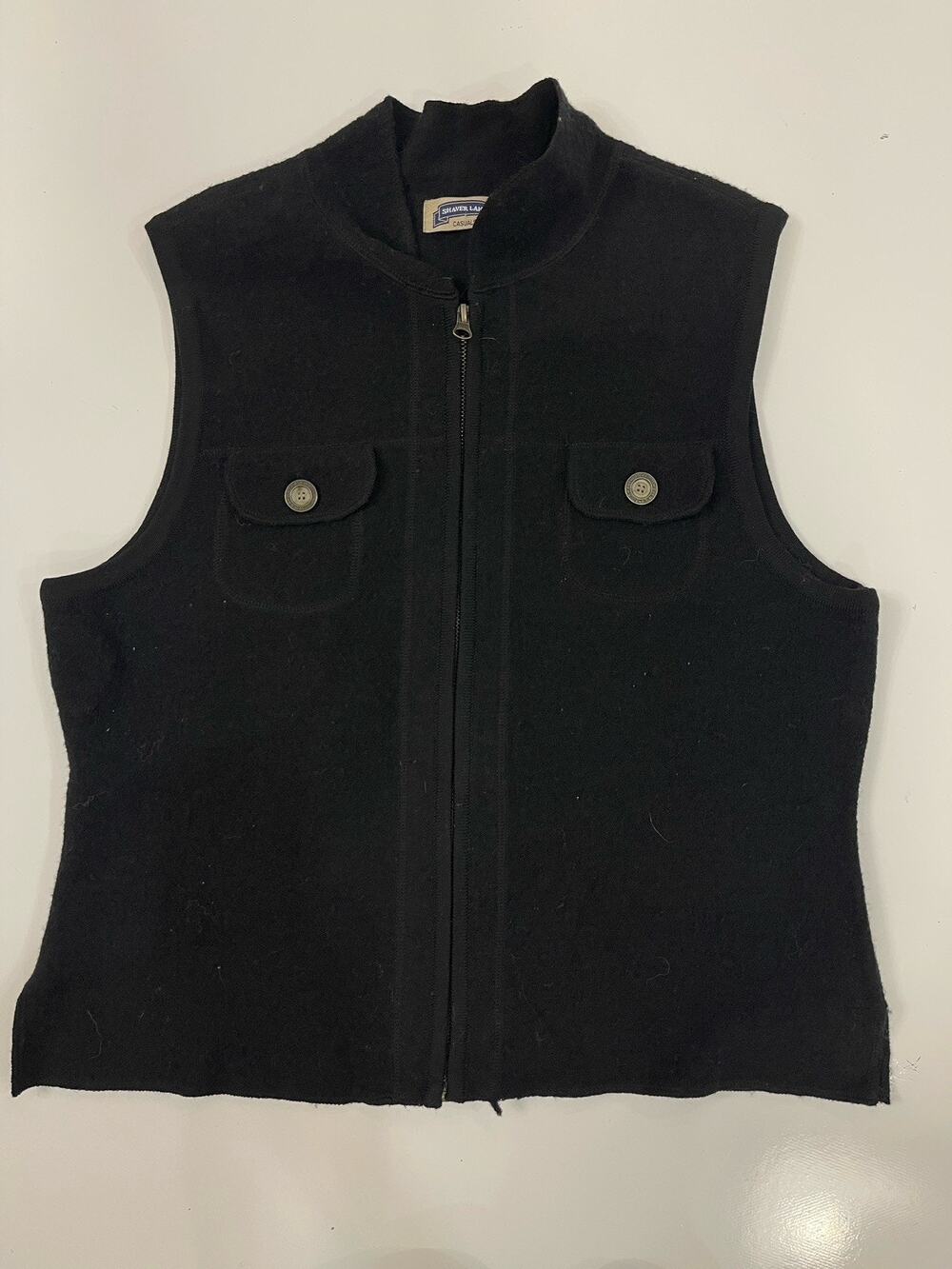 Vintage Shaver Lake Wool Vest Women’s Sz M GF